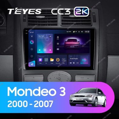 Штатная магнитола Teyes CC3 2K 360 6/128 Ford Mondeo 3 (2000-2007) F2