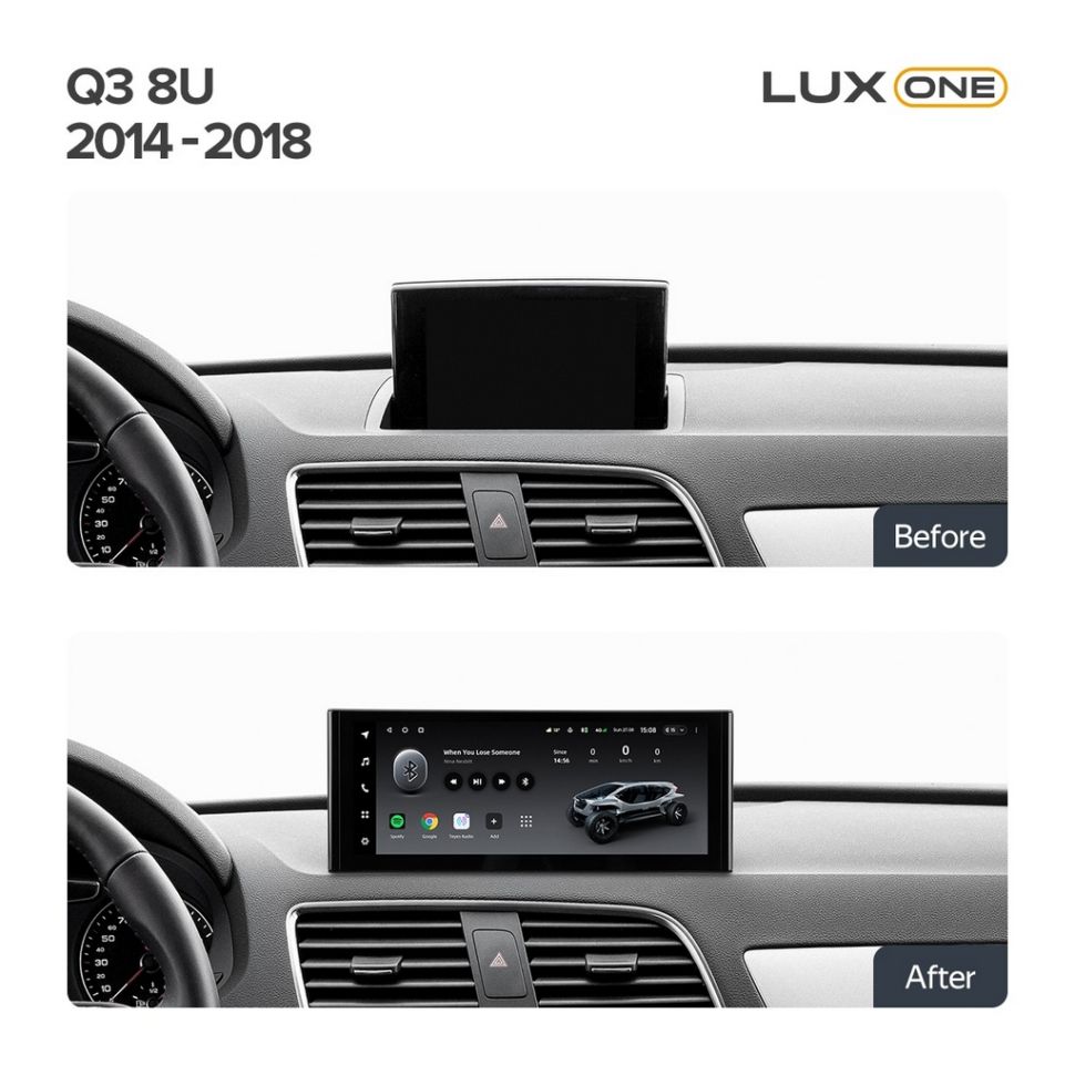 Штатная магнитола Teyes LUX ONE 6/128 Audi Q3 8U (2014-2018) (А)