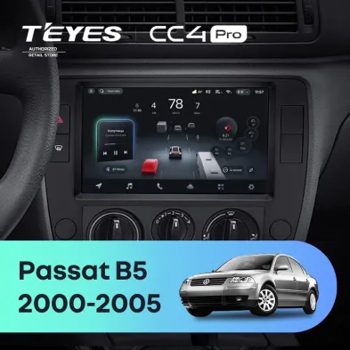 Штатная магнитола Teyes CC4 Pro 8/128 Volkswagen Passat B5 (2000-2005)