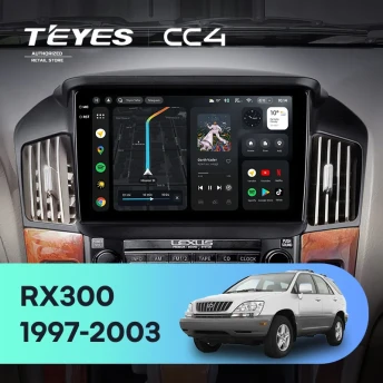 Штатная магнитола Teyes CC4 8/128 Lexus RX300 XU10 (1997-2003) F1
