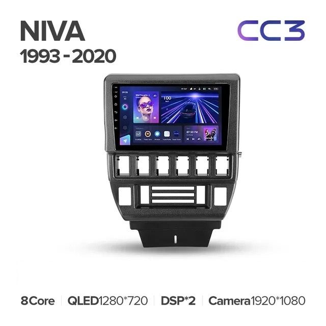 Штатная магнитола Teyes CC3L 4/32 Lada Niva (1993-2020)