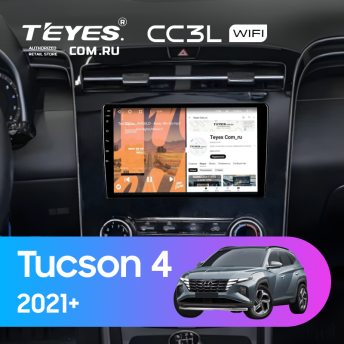 Штатная магнитола Teyes CC3L WiFi 2/32 Hyundai Tucson 4 (2021-) (кондиционер)