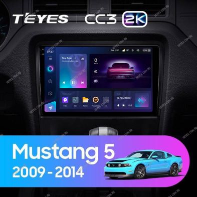 Штатная магнитола Teyes CC3 2K 4/32 Ford Mustang 5 S-197 (2009-2014) F1