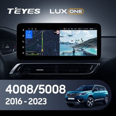 Штатная магнитола Teyes LUX ONE 360 6/128 Peugeot 5008 (2016-2023)
