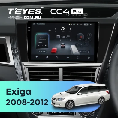 Штатная магнитола Teyes CC4 Pro 8/128 Subaru Exiga (2008-2012)