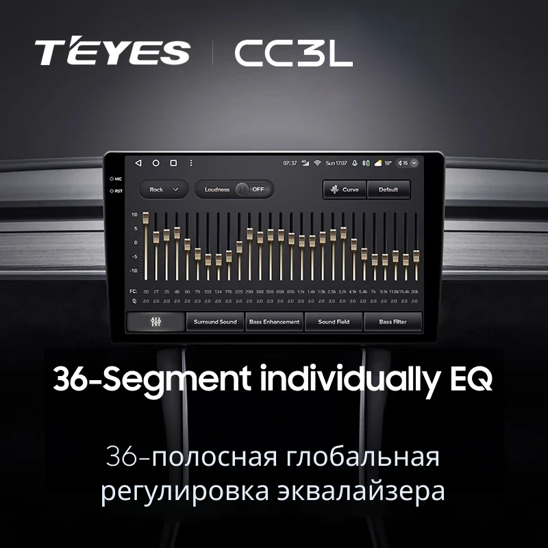 Штатная магнитола Teyes CC3L 4/64 Toyota Verossa (2000-2007) F2