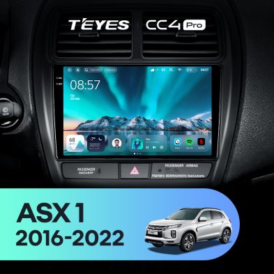 Штатная магнитола Teyes CC4 Pro 12/256 Mitsubishi ASX (2016-2022) Тип-B