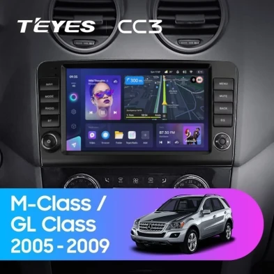 Штатная магнитола Teyes CC3 4/32 Mercedes-Benz ML-Class X164 (2005-2009) F2