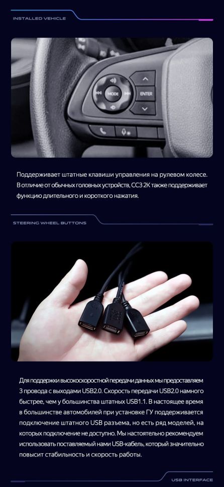 Штатная магнитола Teyes CC3 4/32 Toyota Avanza Veloz (2021-2023)