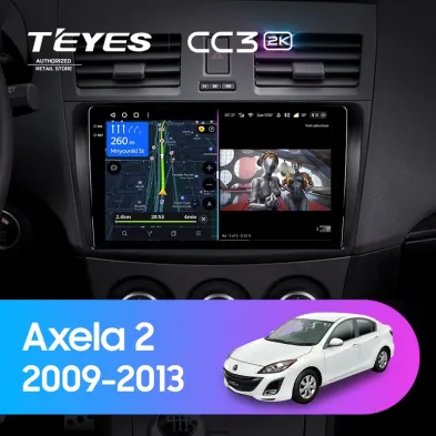 Штатная магнитола Teyes CC3 2K 4/32 Mazda Axela 2 (2009-2013)