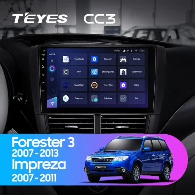 Штатная магнитола Teyes CC3 4/32 Subaru Impreza GH GE (2007-2011)