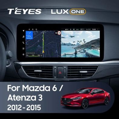 Штатная магнитола Teyes LUX ONE 4/32 Mazda 6 GJ (2012-2015) Тип-A