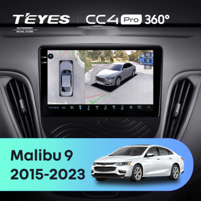 Штатная магнитола Teyes CC4 Pro 360 12/256 Chevrolet Malibu 9 (2015-2023) F1