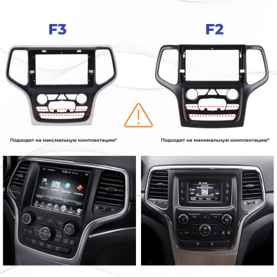 Штатная магнитола Teyes CC3L WiFi 2/32 Jeep Grand Cherokee WK2 (2013-2020) F3