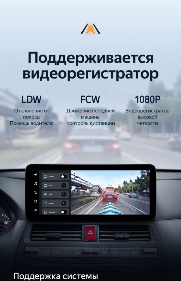 Штатная магнитола Teyes LUX ONE 4/32 Honda Crosstour 1 TF (2009-2015)