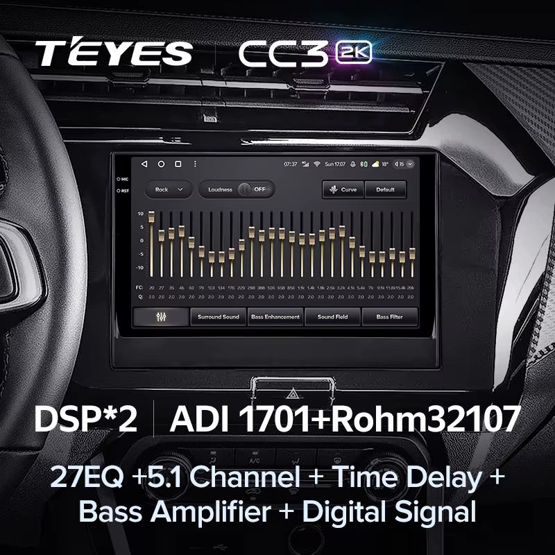 Штатная магнитола Teyes CC3 2K 6/128 Chery Tiggo 3x 1 (2021-2023)