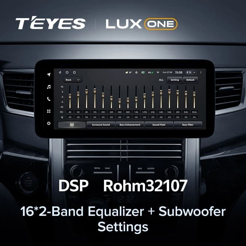 Штатная магнитола Teyes LUX ONE 4/32 Toyota Alphard 2 H20 (2008-2014) Тип-B