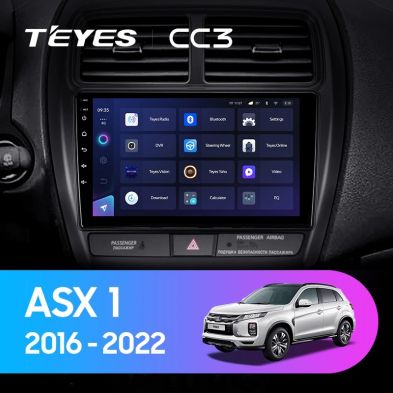 Штатная магнитола Teyes CC3 4/32 Mitsubishi ASX (2016-2022) Тип-A
