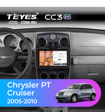 Штатная магнитола Teyes CC3 2K 4/64 Chrysler PT Cruiser (2005-2010)
