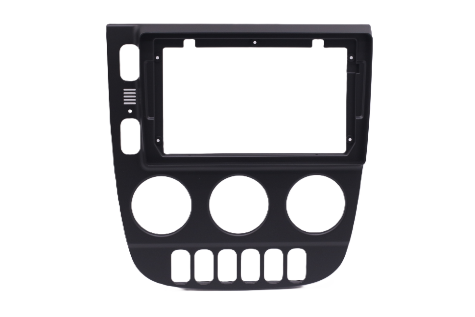 Переходная рамка Mercedes-Benz ML-Class W163 (1997-2005) (чёрная) (9")
