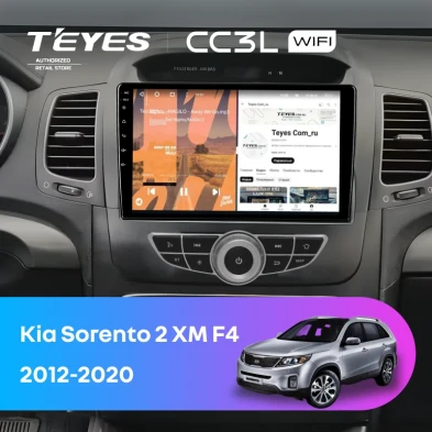 Штатная магнитола Teyes CC3L WiFi 2/32 Kia Sorento 2 XM (2012-2020) F4