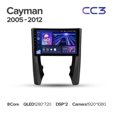 Штатная магнитола Teyes CC3L 4/32 Porsche Cayman 987 (2005-2012)