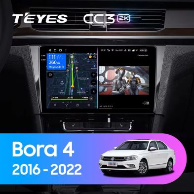 Штатная магнитола Teyes CC3 2K 360 6/128 Volkswagen Bora 4 (2016-2022)