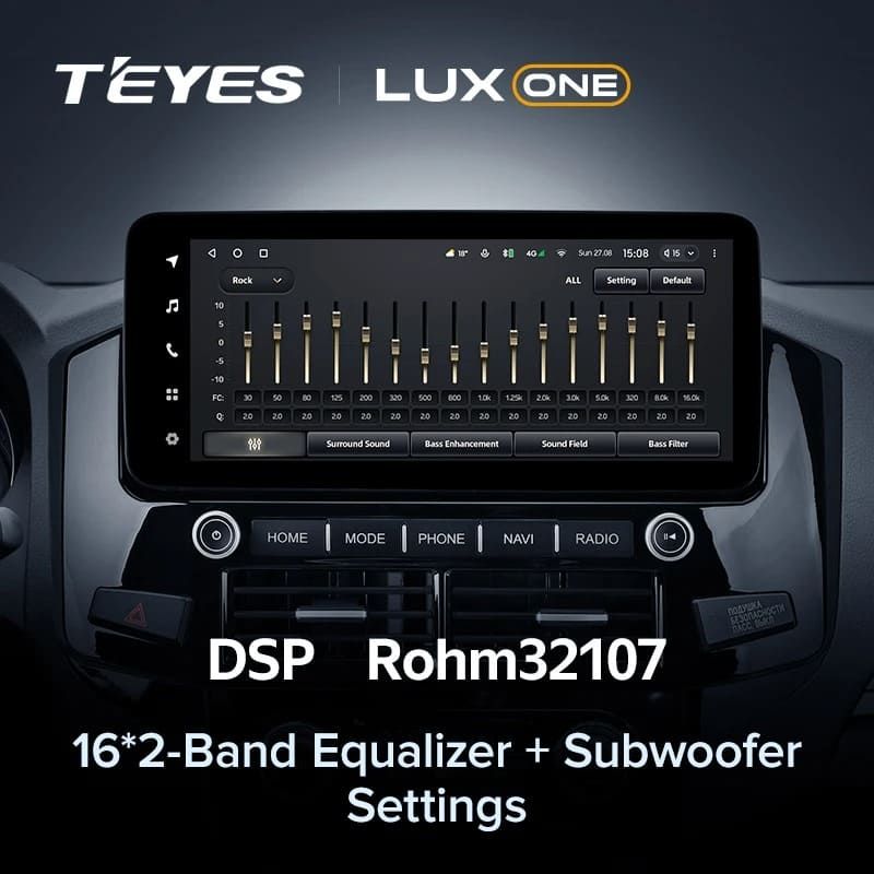 Штатная магнитола Teyes LUX ONE 4/32 Mitsubishi Pajero 4 V80 V90 (2006-2024) Тип-A