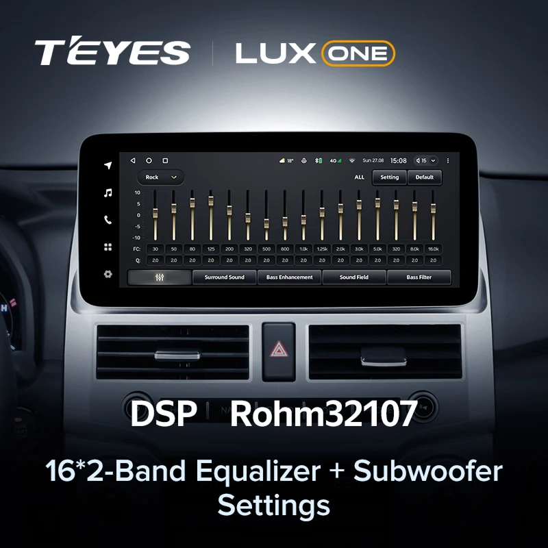 Штатная магнитола Teyes LUX ONE 4/32 Toyota 4Runner 5 N280 (2009-2024)