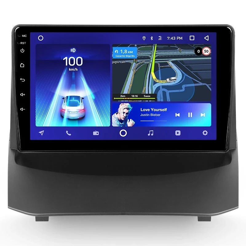 Переходная рамка Ford Fiesta Mk 6 (2009-2018) F1 Тип-B (9")