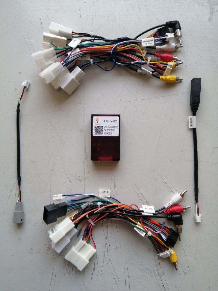 Проводка питания TEYES для Toyota Land Cruiser Prado 150 2022 cable and canbus