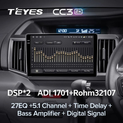Штатная магнитола Teyes CC3 2K 4/64 Honda Stepwgn 4 (2009-2015) Правый руль