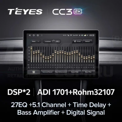 Штатная магнитола Teyes CC3 2K 4/64 Volkswagen Teramont 2017+ (11")