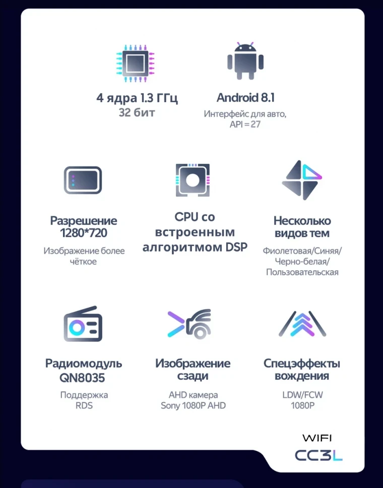 Штатная магнитола Teyes CC3L WiFi 2/32 BMW X3 F25 CIC (2010-2014)