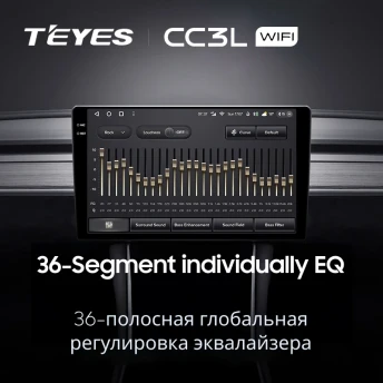 Штатная магнитола Teyes CC3L WiFi 2/32 LADA Iskra SW Cross (2025-2026) Тип-A