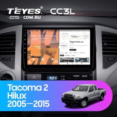 Штатная магнитола Teyes CC3L 4/64 Toyota Tacoma 2 (2005-2015)