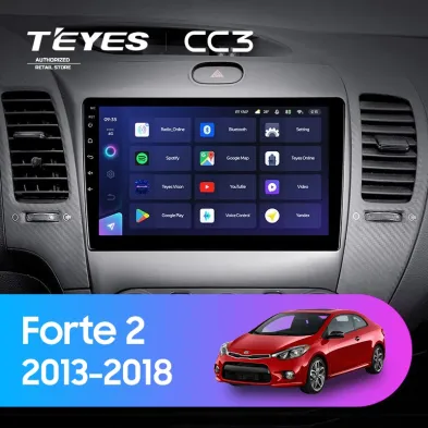 Штатная магнитола Teyes CC3 4/32 Kia Forte 2 (2013-2018) F1 Тип-AB