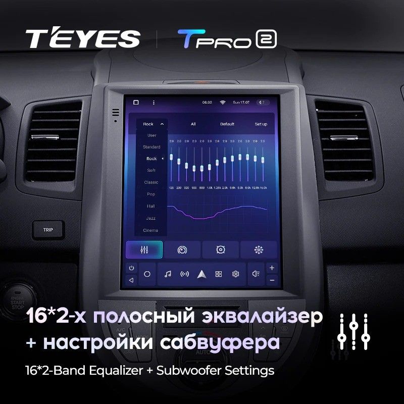 Штатная магнитола Tesla style Teyes TPRO 2 4/32 Kia Soul 1 AM (2008-2014)