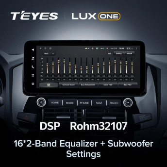 Штатная магнитола Teyes LUX ONE 6/128 Mitsubishi Pajero 4 V80 V90 (2006-2024) Тип-B