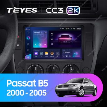 Штатная магнитола Teyes CC3 2K 4/32 Volkswagen Passat B5 (2000-2005)
