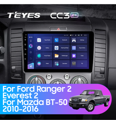 Штатная магнитола Teyes CC3 2K 4/64 Ford Ranger 2 (2006-2011) (0din)