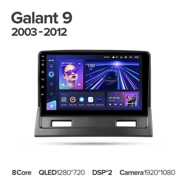 Штатная магнитола Teyes CC3 4/32 Mitsubishi Galant 9 (2003-2012)