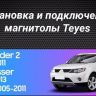 Штатная магнитола Teyes CC3 2K 360 6/128 Citroen C-Crosser 1 (2007-2013) Тип-B (13")