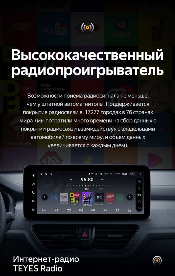 Штатная магнитола Teyes LUX ONE 6/128 Kia Sportage (2018-2019) Тип-B