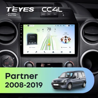 Штатная магнитола Teyes CC4L 6/64 Peugeot Partner (2008-2019)