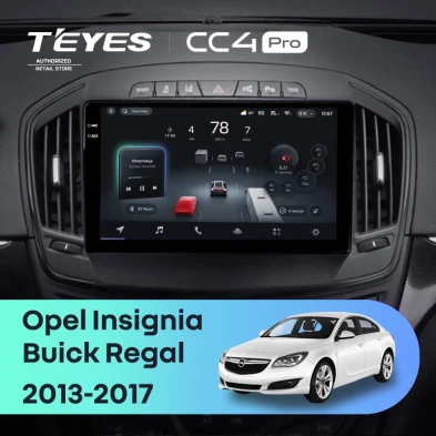 Штатная магнитола Teyes CC4 Pro 12/256 Buick Regal (2013-2017) Тип-B