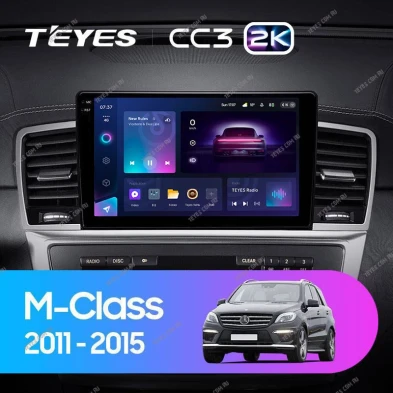 Штатная магнитола Teyes CC3 2K 4/64 Mercedes-Benz M-Class W166 ML (NTG 4.5) (2011-2015)