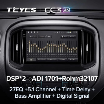 Штатная магнитола Teyes CC3 2K 4/64 Chevrolet Colorado 2 (2014-2022)