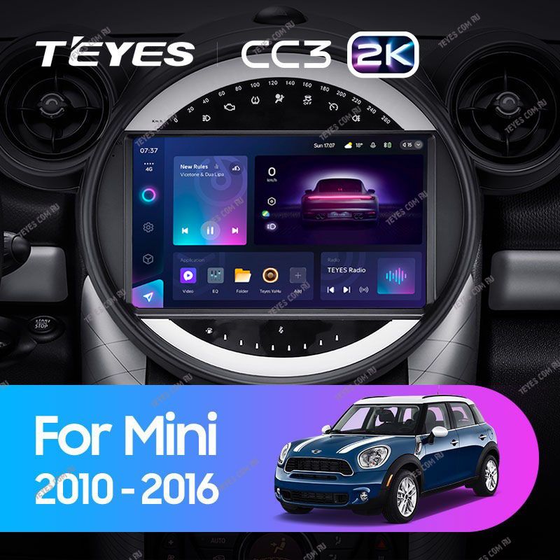 Штатная магнитола Teyes CC3 2K 6/128 Mini Cooper (2010-2016) F2