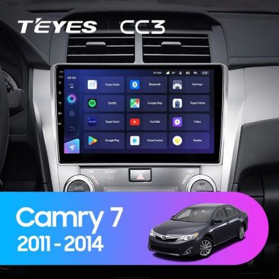Штатная магнитола Teyes CC3 4/32 Toyota Camry 7 XV 50 55 (2011-2014) F4